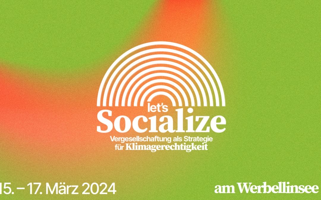 Let’s Socialize – jetzt anmelden!